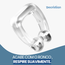 Corretor respiratório de silicone do septo nasal