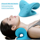 Neck and Shoulder Relaxer Cervical Traction Device for Relief and Cervical Spine Alignment Chiropractic Pillow Neck Stretcher