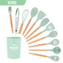 Kit Culinário WoodFlex - 12 PEÇAS