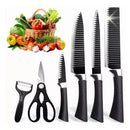 Kit MasterChef - 6 Facas + Tábua Antiaderente