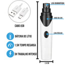 Cortador de Unha de Cachorros e Gatos USB