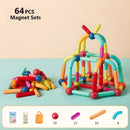 Blocos de Construção Magnéticas Montessori - Decristian