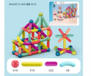 Blocos de Construção Magnéticas Montessori - Decristian