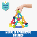 Blocos de Construção Magnéticas Montessori