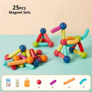 Blocos de Construção Magnéticas Montessori - Decristian